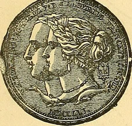 An illustration from Sewing machine gazette, 1874, leaf 57