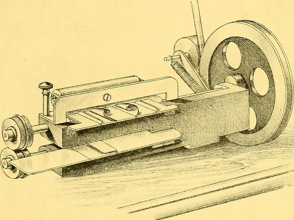An illustration from Sewing machine gazette, 1874, leaf 58