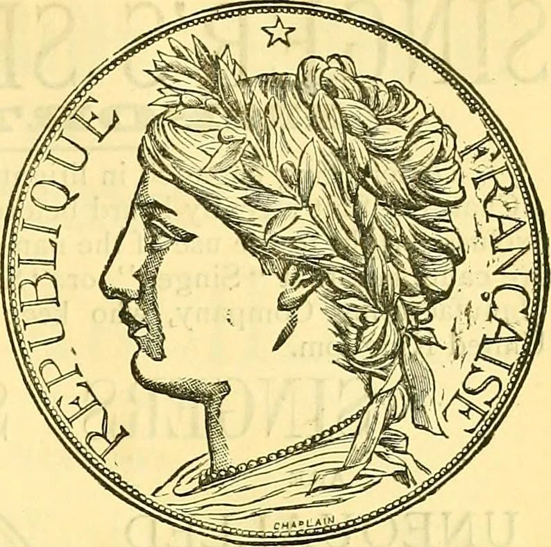 An illustration from Sewing machine gazette, 1874, leaf 62