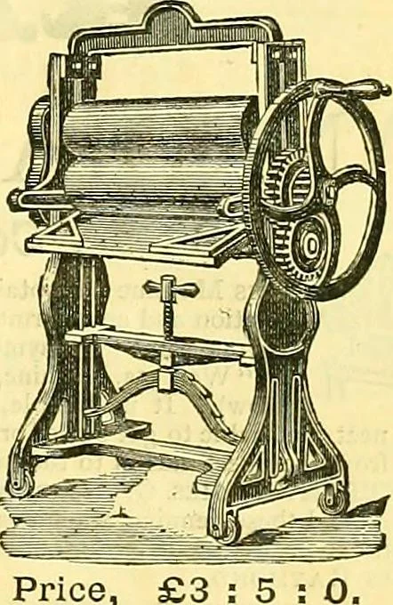 An illustration from Sewing machine gazette, 1874, leaf 74