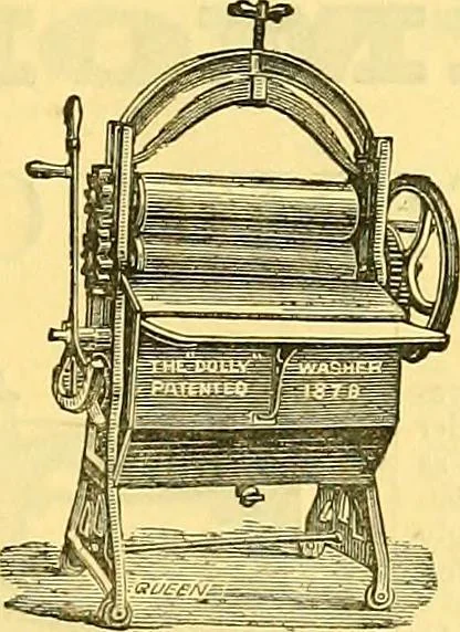 An illustration from Sewing machine gazette, 1874, leaf 8