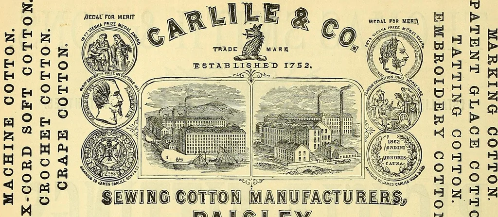 An illustration from Sewing machine gazette, 1874, leaf 97