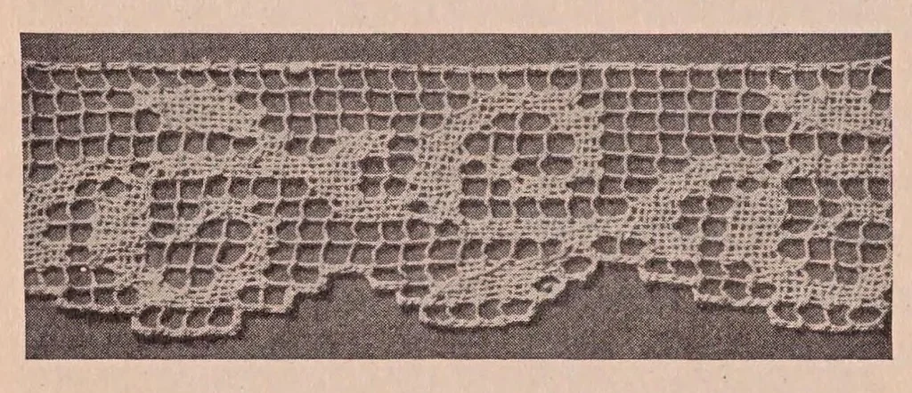 An illustration from Sewing materials:Development of textiles. Cottons, linens, wools, silks, laces., 1923, leaf 110