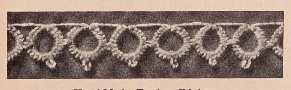 An illustration from Sewing materials:Development of textiles. Cottons, linens, wools, silks, laces., 1923, leaf 127