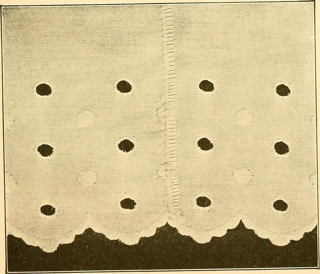 An illustration from Sewing and textiles;, 1921, leaf 120