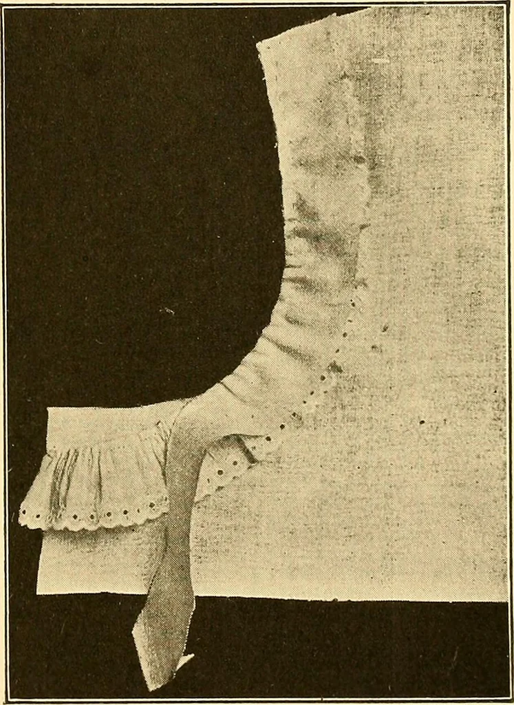 An illustration from Sewing and textiles;, 1921, leaf 138