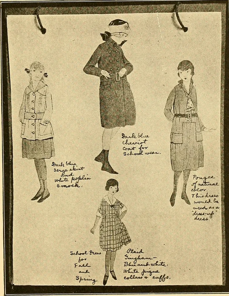 An illustration from Sewing and textiles;, 1921, leaf 156