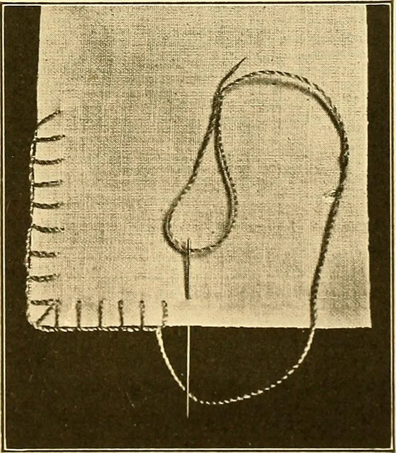 An illustration from Sewing and textiles;, 1921, leaf 158