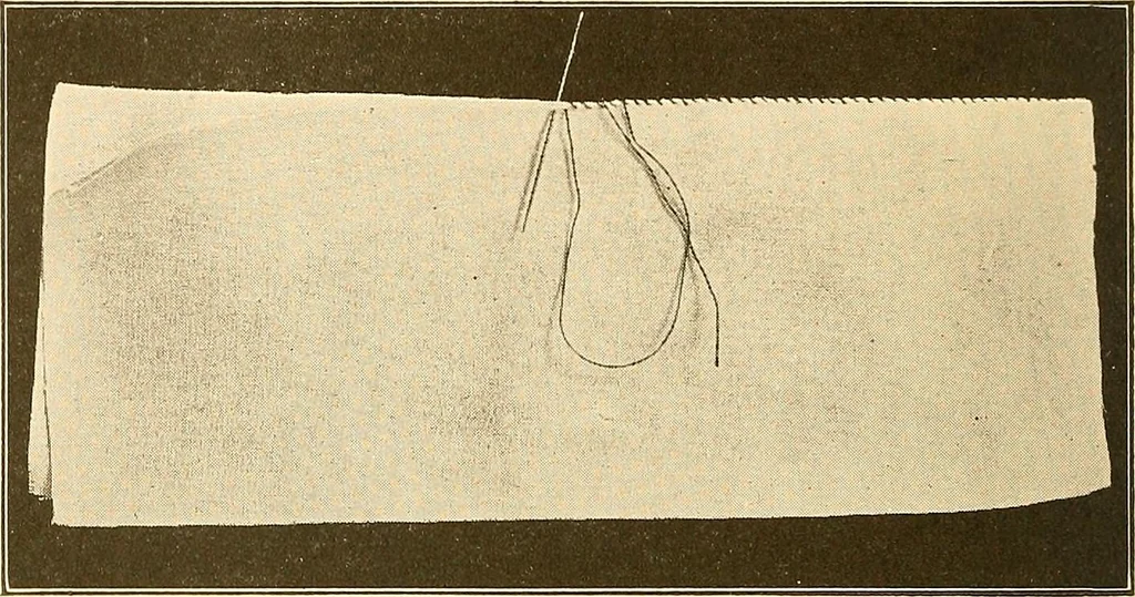 An illustration from Sewing and textiles;, 1921, leaf 35