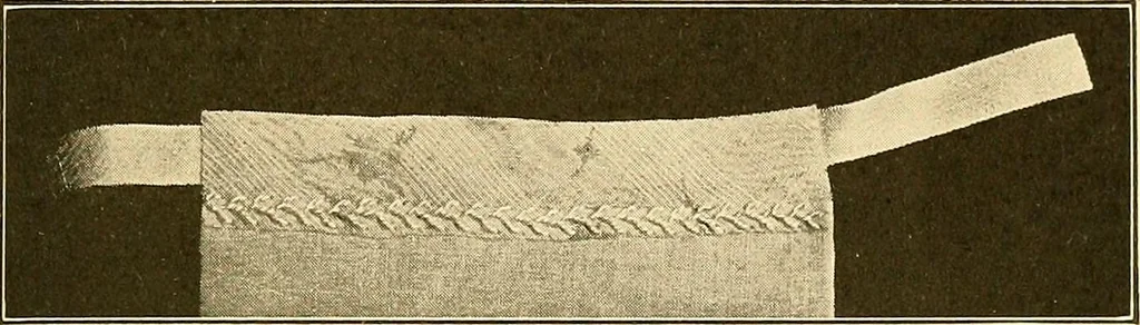 An illustration from Sewing and textiles;, 1921, leaf 80