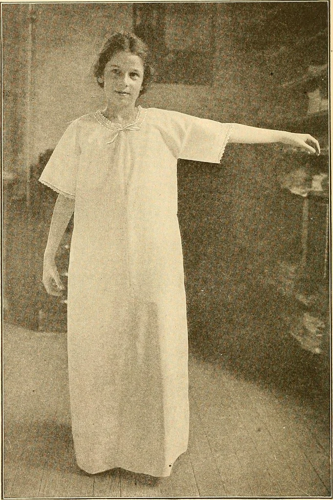 An illustration from Sewing and textiles;, 1921, leaf 87