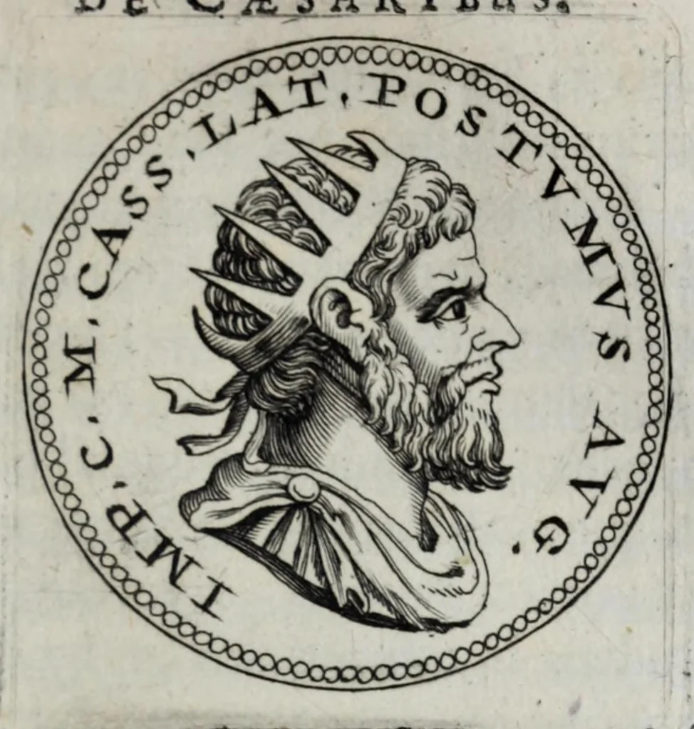 An illustration from Sex. Aurelii Victoria Historiae Romanae breviarium, cum Schotti, Machanei, Vineti, Lipsii, Casauboni, Gruteri &c. integris notis, 1670, leaf 311