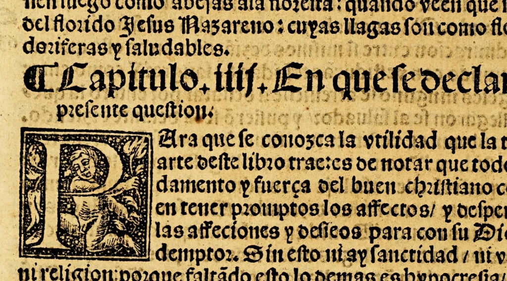 An illustration from Sexta parte del Abecedario espiritual, 1554, leaf 50