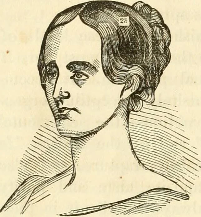 An illustration from Sexual science : including manhood, womanhood, and their mutual interrelations ; love, its laws, power etc. ... as taught by phrenolog, 1870, leaf 157