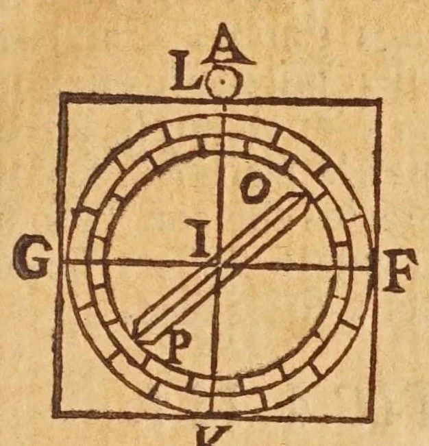 An illustration from Sfera astronomica, 1690, leaf 189