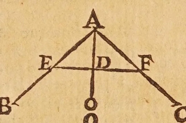 An illustration from Sfera astronomica, 1690, leaf 195