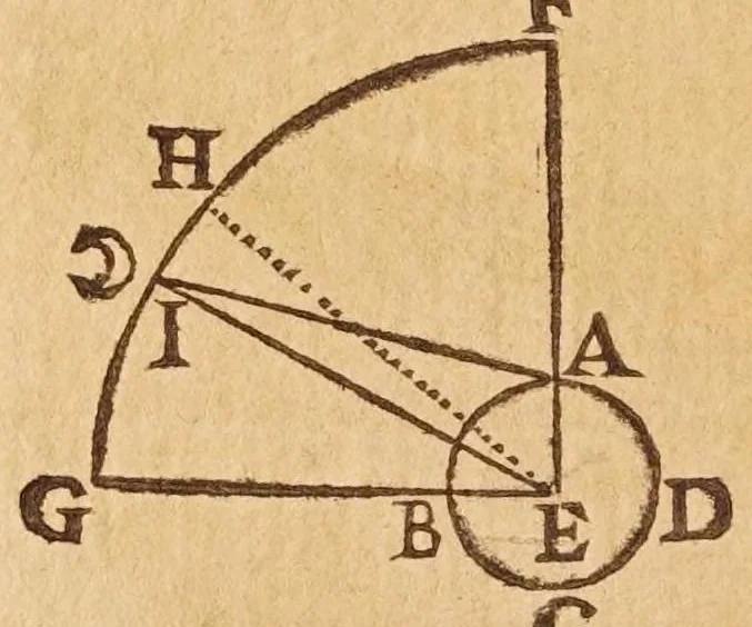 An illustration from Sfera astronomica, 1690, leaf 258