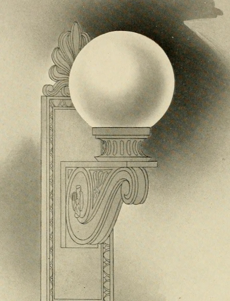 An illustration from Shades and globes., 1912, leaf 95