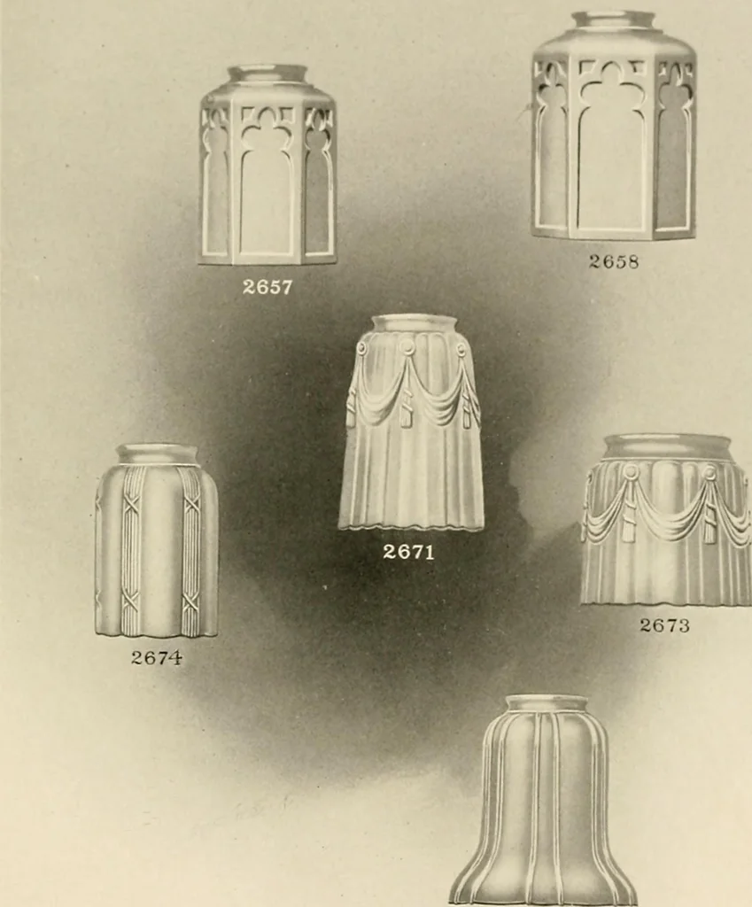 An illustration from Shades and globes., 1912, leaf 98