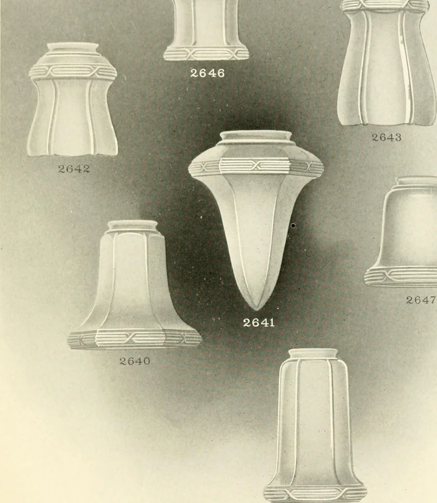 An illustration from Shades and globes : catalogue number 42 / Macbeth-Evans Glass Company, 1912, leaf 100