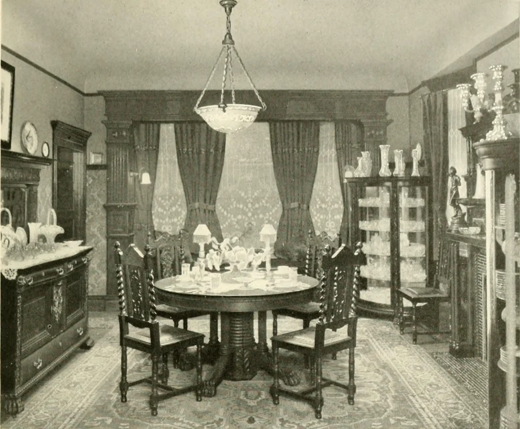 An illustration from Shades and globes : catalogue number 42 / Macbeth-Evans Glass Company, 1912, leaf 104