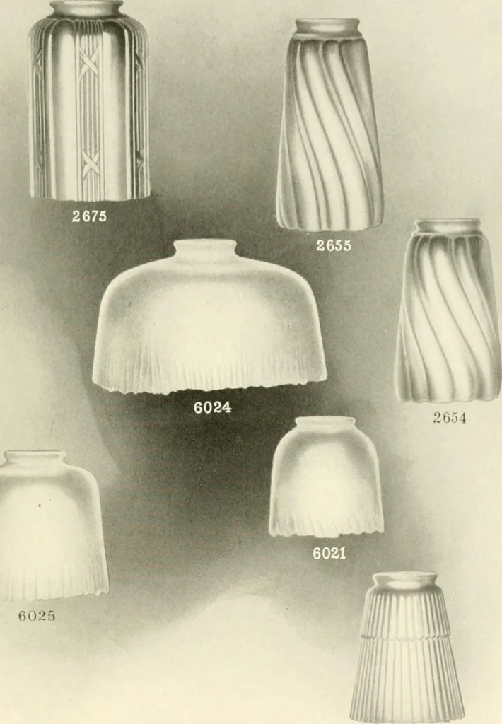 An illustration from Shades and globes : catalogue number 42 / Macbeth-Evans Glass Company, 1912, leaf 14