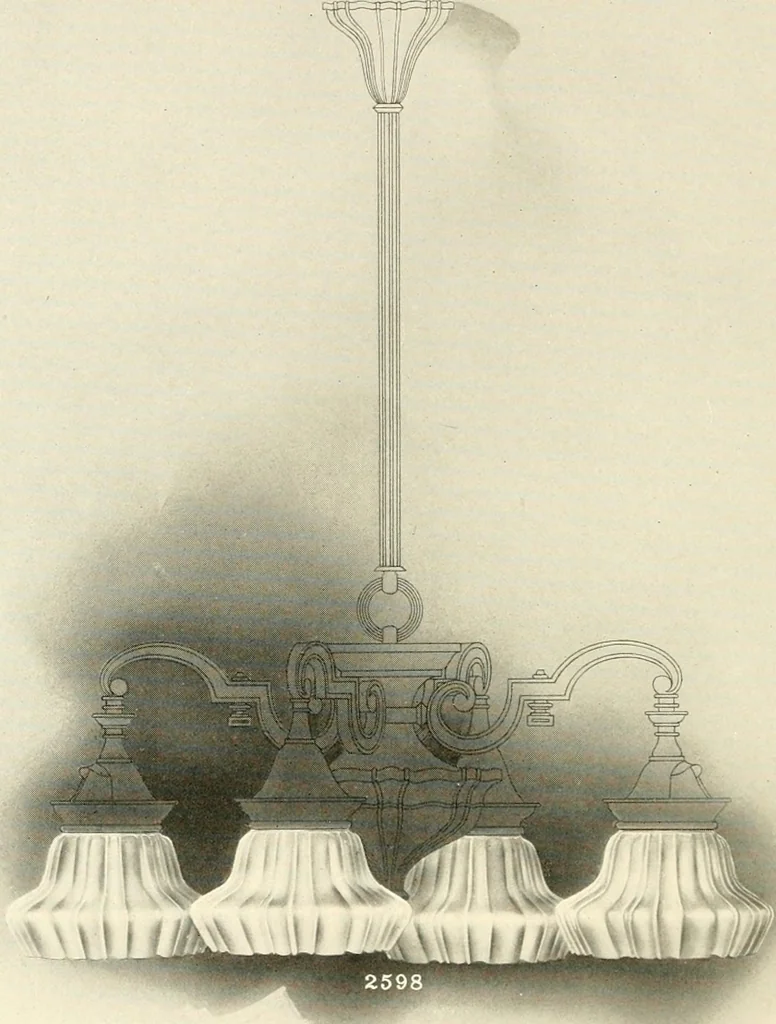 An illustration from Shades and globes : catalogue number 42 / Macbeth-Evans Glass Company, 1912, leaf 15