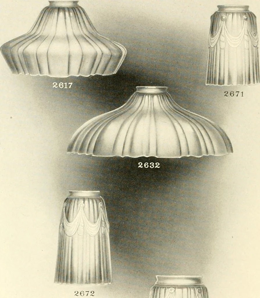 An illustration from Shades and globes : catalogue number 42 / Macbeth-Evans Glass Company, 1912, leaf 17