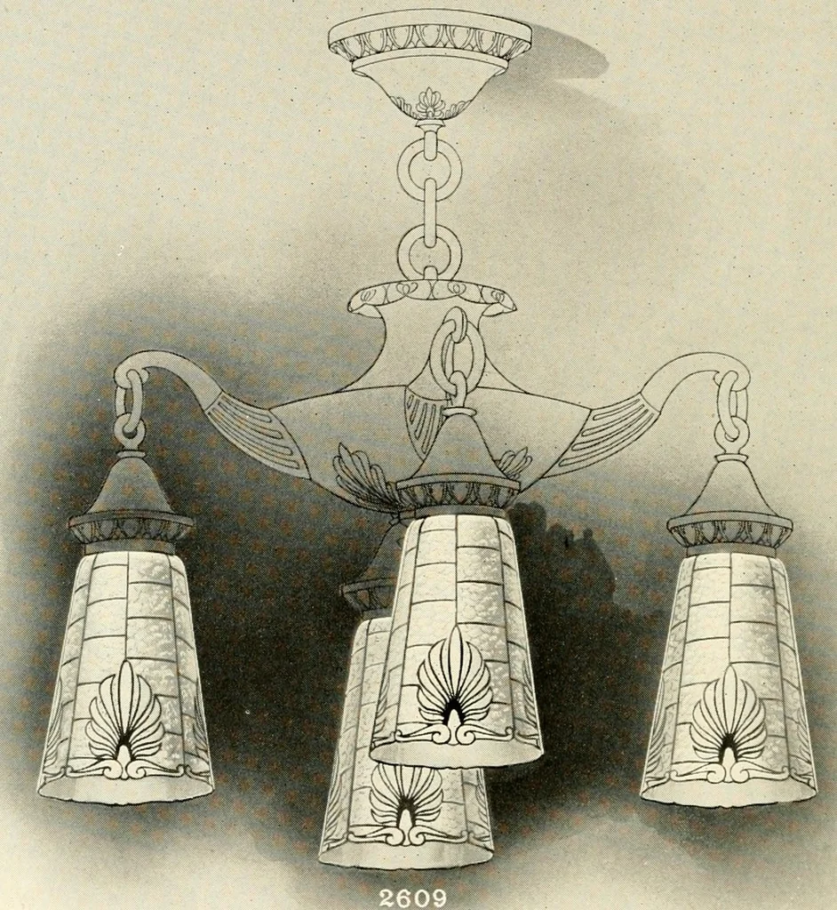 An illustration from Shades and globes : catalogue number 42 / Macbeth-Evans Glass Company, 1912, leaf 23