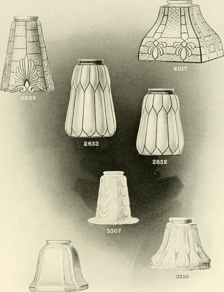 An illustration from Shades and globes : catalogue number 42 / Macbeth-Evans Glass Company, 1912, leaf 24