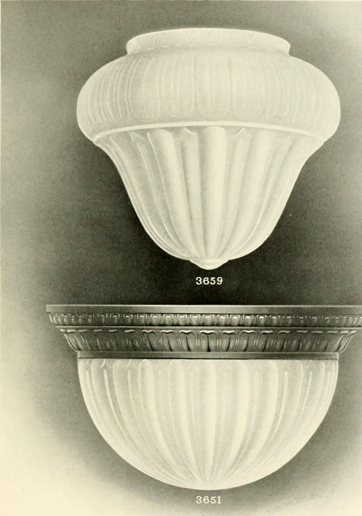 An illustration from Shades and globes : catalogue number 42 / Macbeth-Evans Glass Company, 1912, leaf 28
