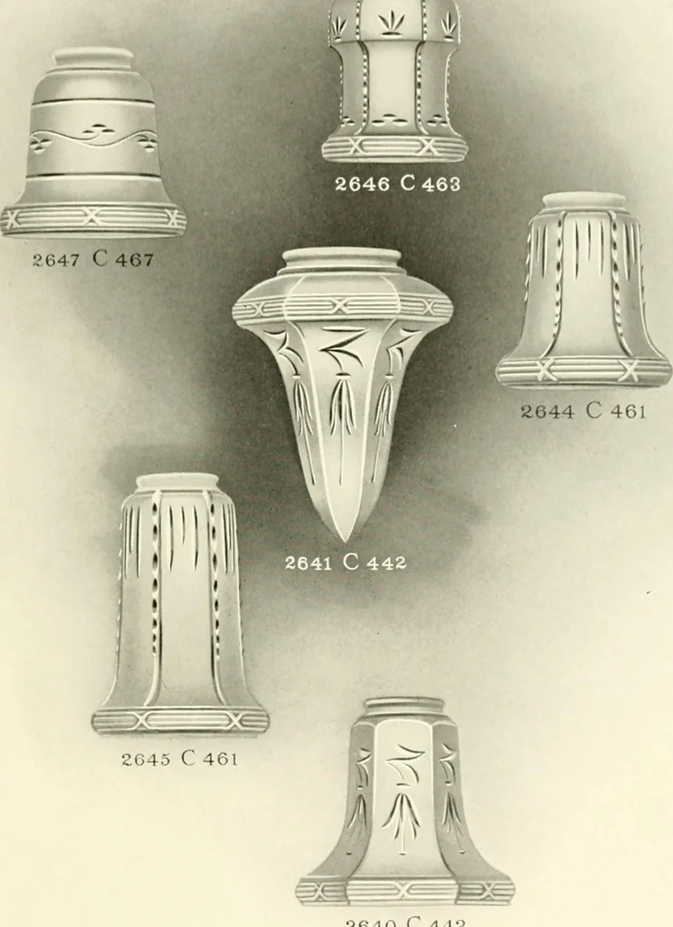 An illustration from Shades and globes : catalogue number 42 / Macbeth-Evans Glass Company, 1912, leaf 42
