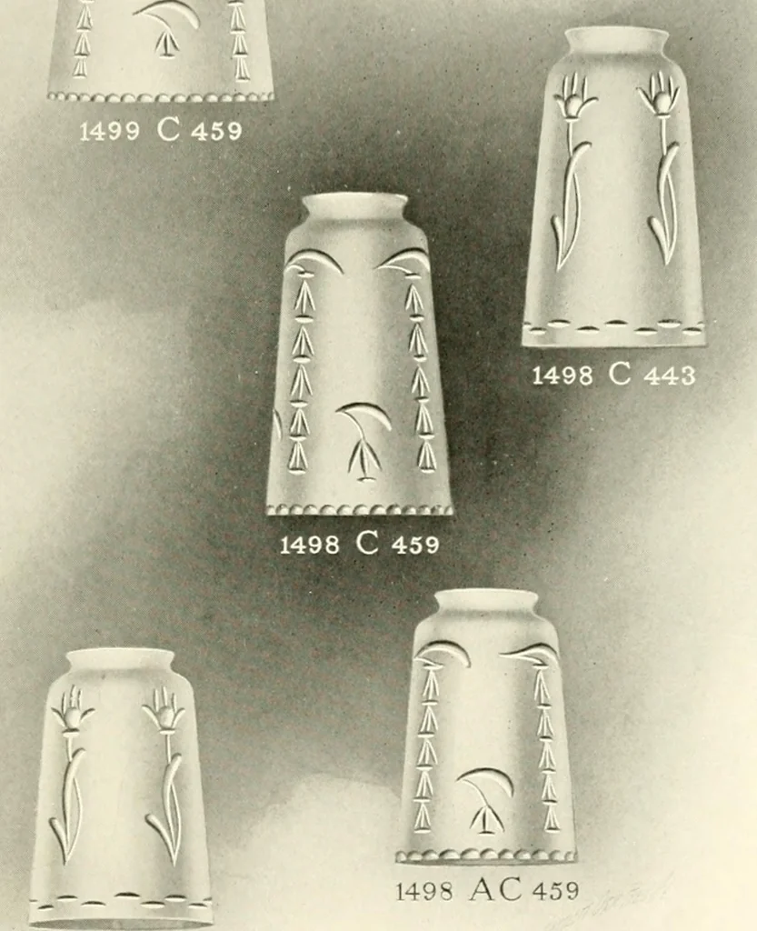 An illustration from Shades and globes : catalogue number 42 / Macbeth-Evans Glass Company, 1912, leaf 48