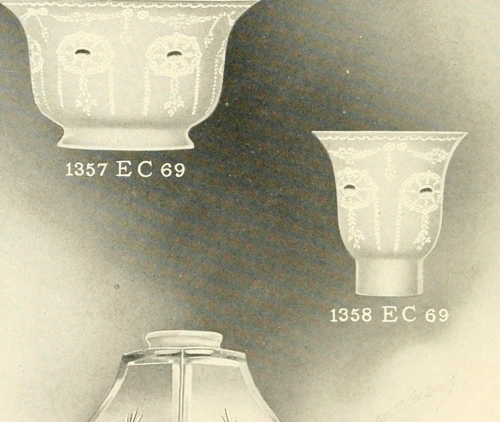 An illustration from Shades and globes : catalogue number 42 / Macbeth-Evans Glass Company, 1912, leaf 51