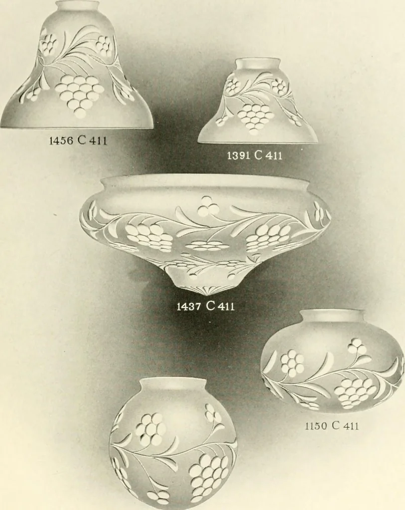 An illustration from Shades and globes : catalogue number 42 / Macbeth-Evans Glass Company, 1912, leaf 54