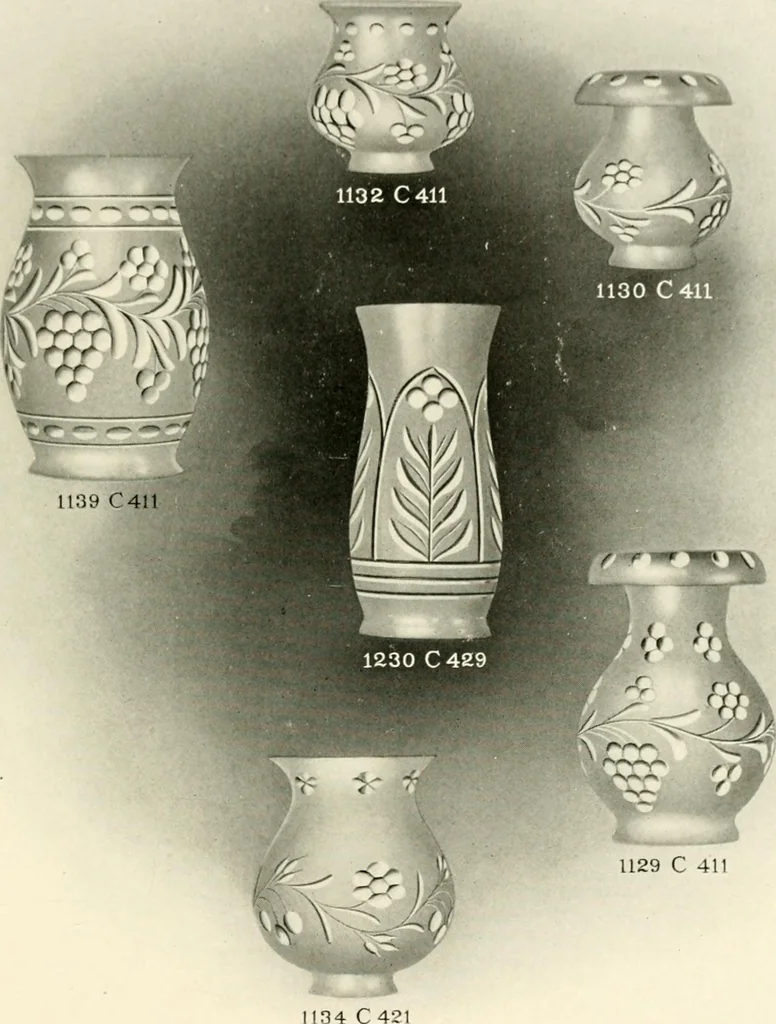 An illustration from Shades and globes : catalogue number 42 / Macbeth-Evans Glass Company, 1912, leaf 56