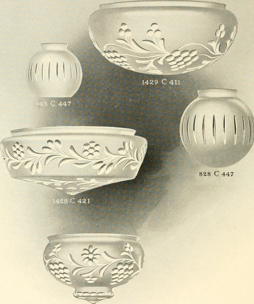 An illustration from Shades and globes : catalogue number 42 / Macbeth-Evans Glass Company, 1912, leaf 59