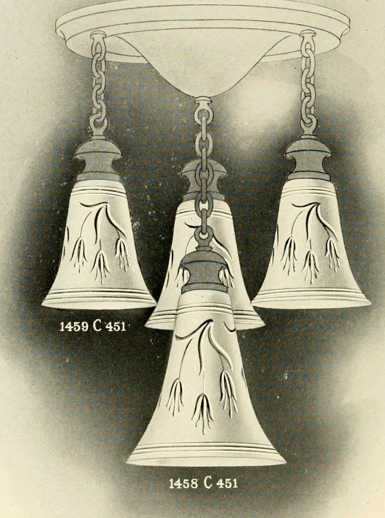 An illustration from Shades and globes : catalogue number 42 / Macbeth-Evans Glass Company, 1912, leaf 63