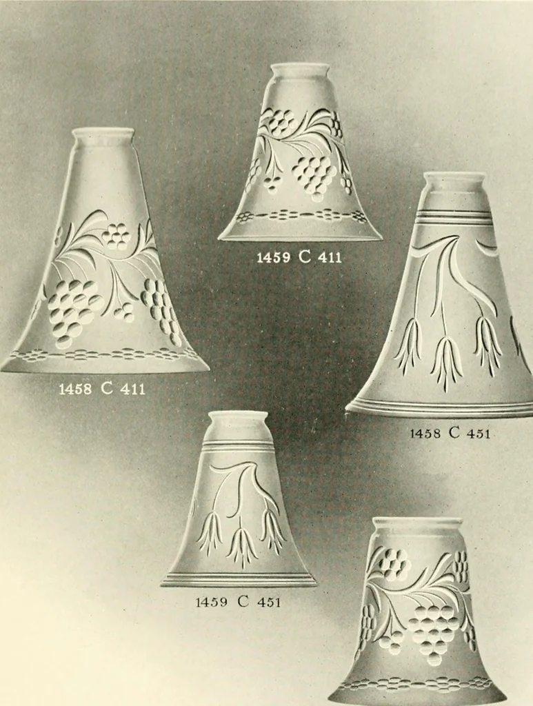 An illustration from Shades and globes : catalogue number 42 / Macbeth-Evans Glass Company, 1912, leaf 64
