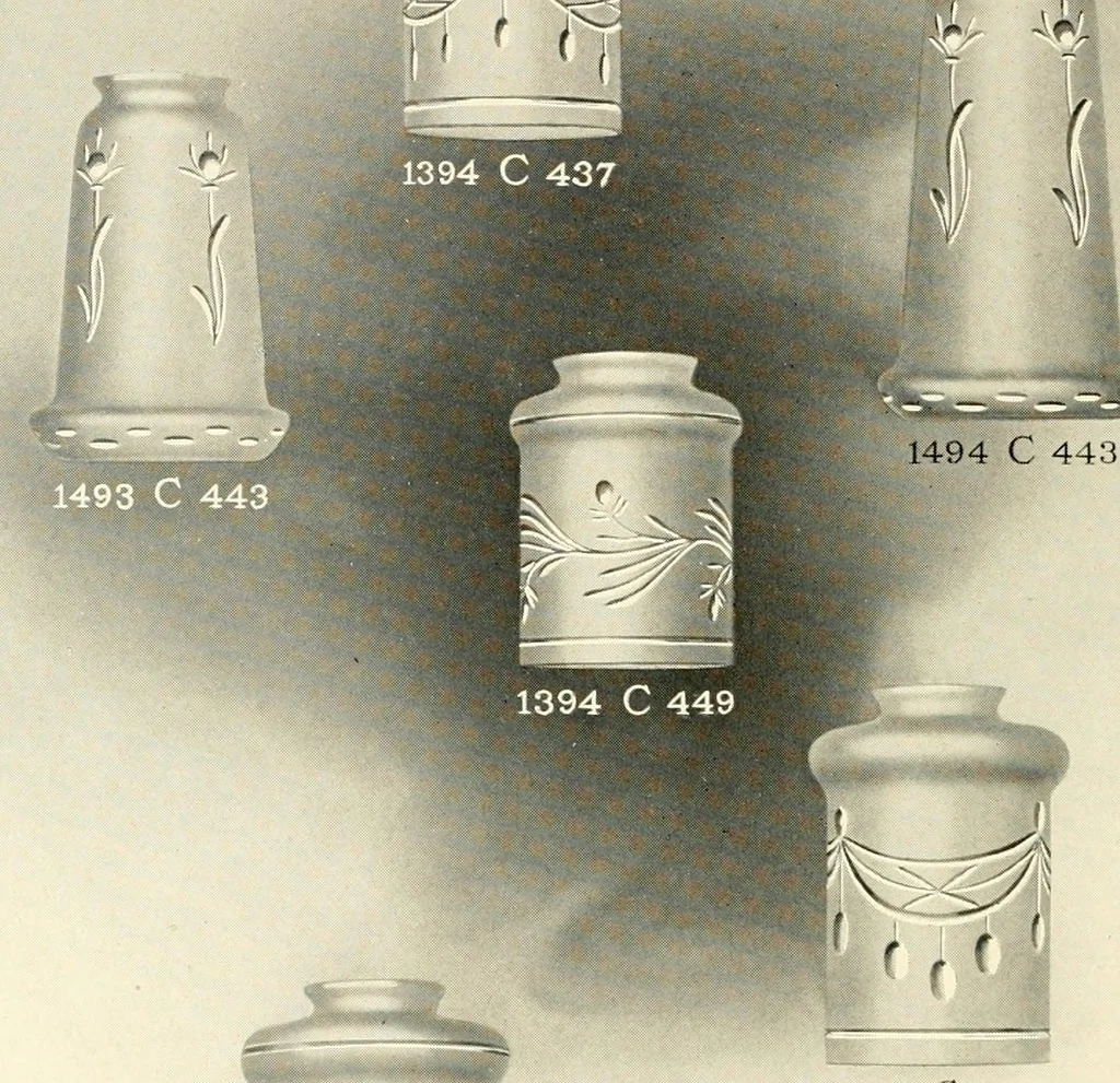 An illustration from Shades and globes : catalogue number 42 / Macbeth-Evans Glass Company, 1912, leaf 65