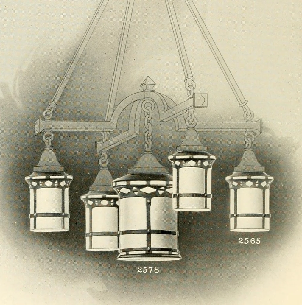 An illustration from Shades and globes : catalogue number 42 / Macbeth-Evans Glass Company, 1912, leaf 71