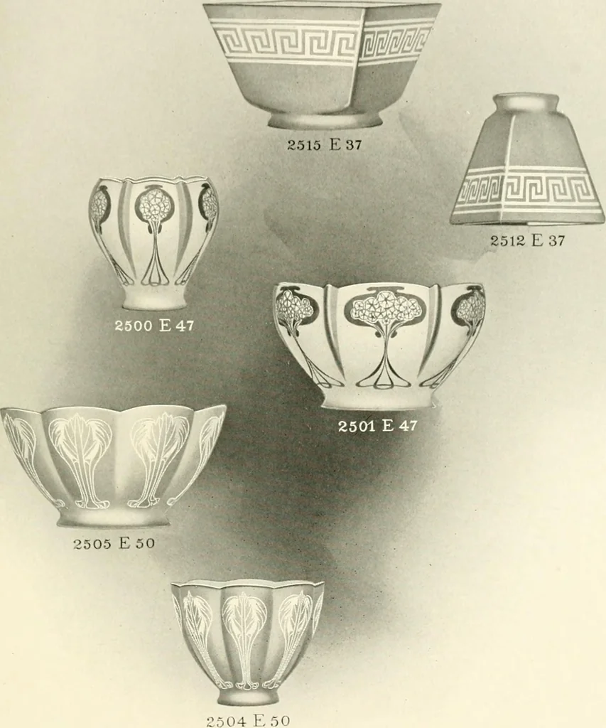An illustration from Shades and globes : catalogue number 42 / Macbeth-Evans Glass Company, 1912, leaf 76