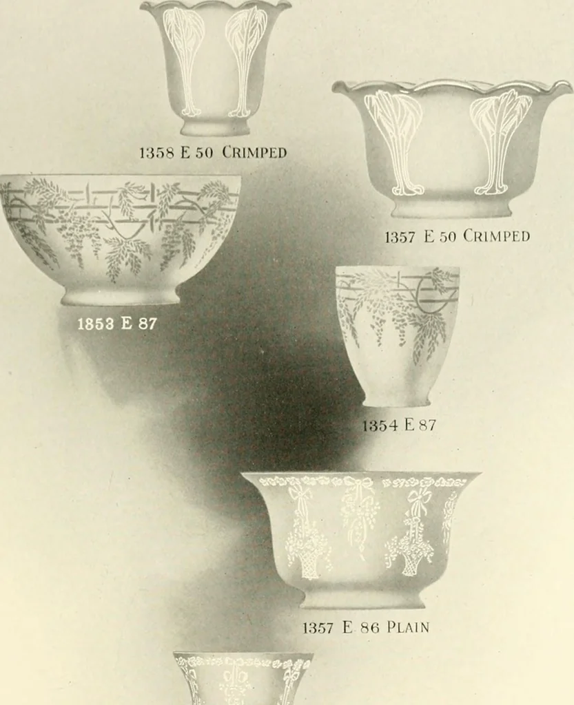 An illustration from Shades and globes : catalogue number 42 / Macbeth-Evans Glass Company, 1912, leaf 78