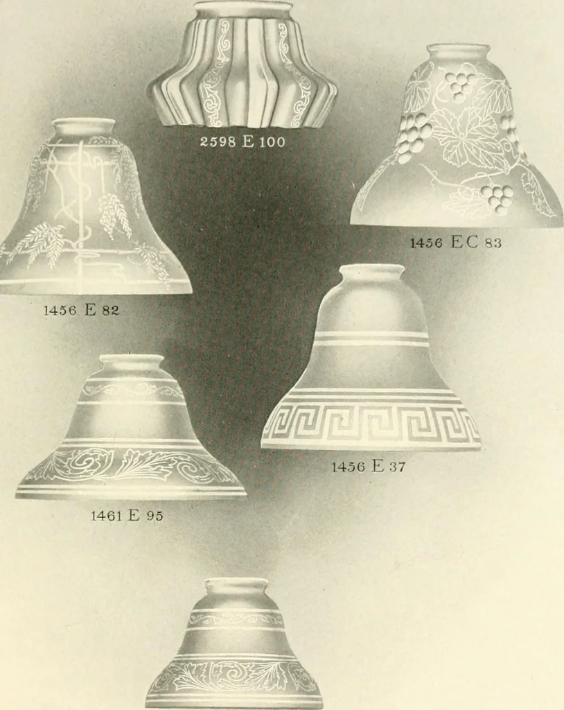 An illustration from Shades and globes : catalogue number 42 / Macbeth-Evans Glass Company, 1912, leaf 80