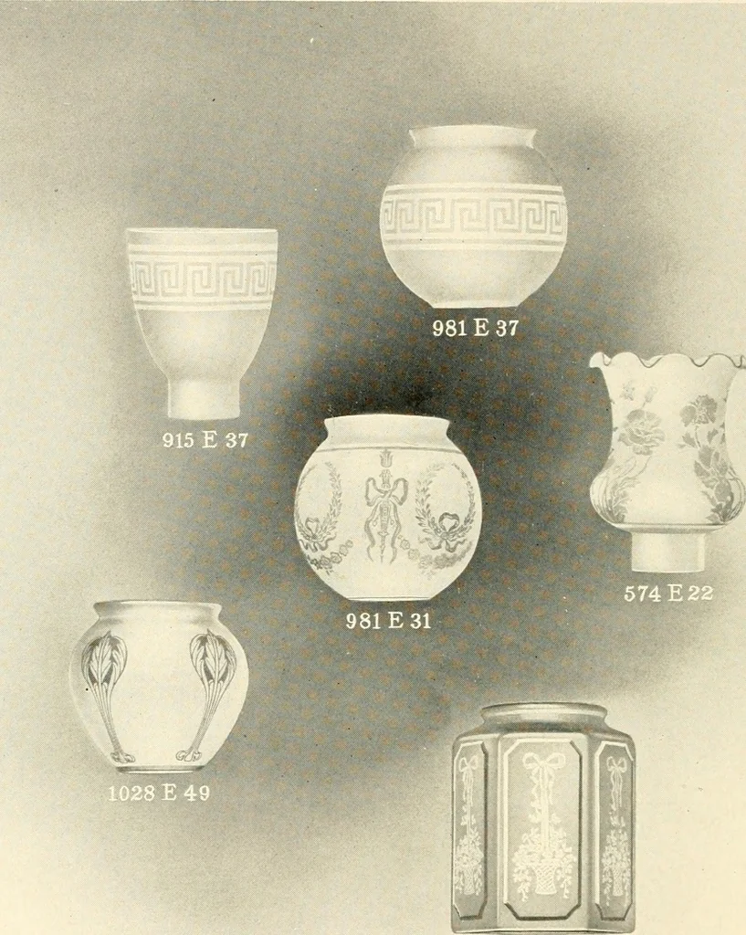 An illustration from Shades and globes : catalogue number 42 / Macbeth-Evans Glass Company, 1912, leaf 81