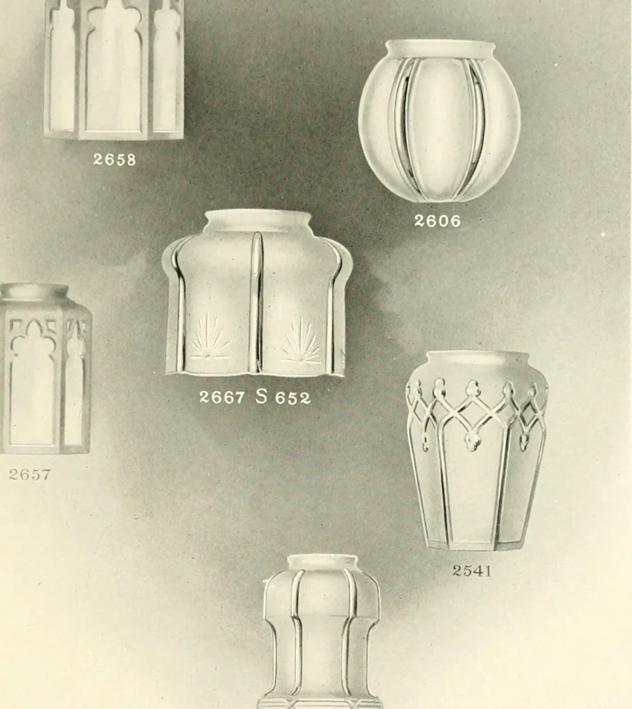 An illustration from Shades and globes : catalogue number 42 / Macbeth-Evans Glass Company, 1912, leaf 84