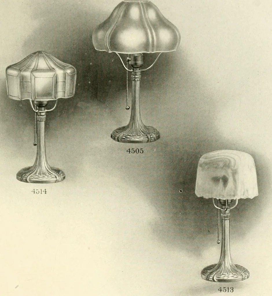 An illustration from Shades and globes : catalogue number 42 / Macbeth-Evans Glass Company, 1912, leaf 92