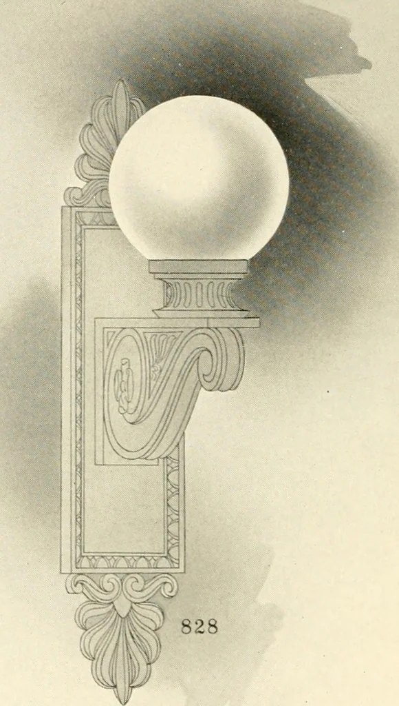 An illustration from Shades and globes : catalogue number 42 / Macbeth-Evans Glass Company, 1912, leaf 95