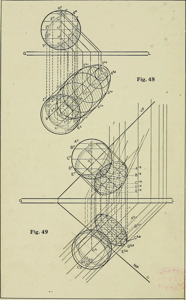 An illustration from Shades and shadows, 1921, leaf 103