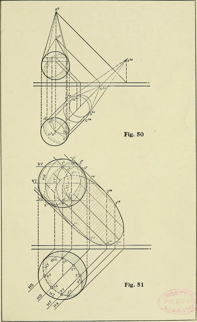 An illustration from Shades and shadows, 1921, leaf 108